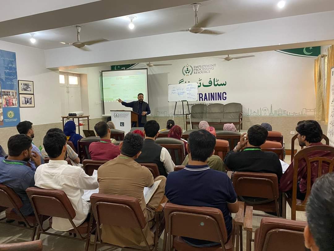 EPR News Gallery | EPR Organizes Successful Training Session in Islamabad for Remote Staff Members to Enhance Service Delivery