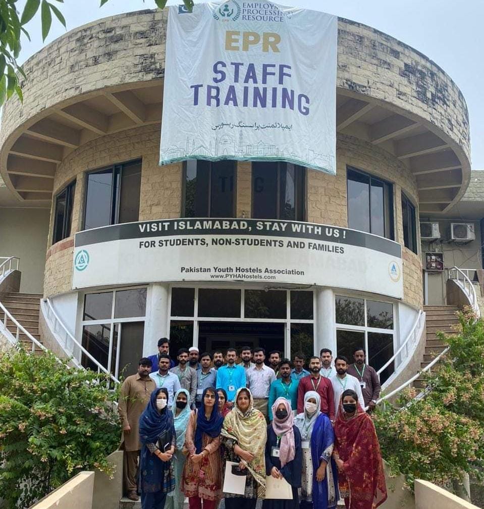 EPR News Gallery | EPR Organizes Successful Training Session in Islamabad for Remote Staff Members to Enhance Service Delivery